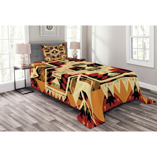 Bloomsbury Market Tagesdecken-Set Pegasus mit passender Kissenhülle